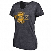 Women's Nashville Predators Fanatics Branded Personalized Insignia Tri Blend T-Shirt Navy FengYun,baseball caps,new era cap wholesale,wholesale hats